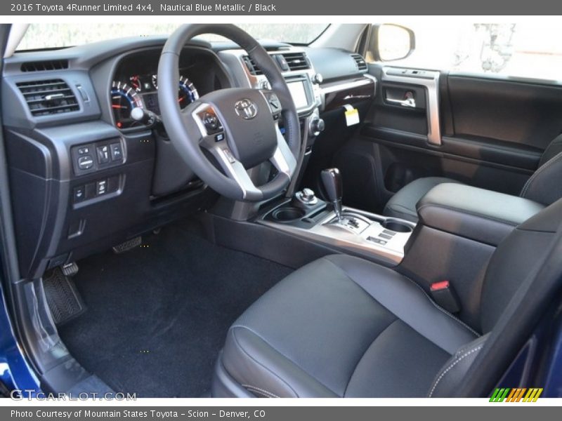 Nautical Blue Metallic / Black 2016 Toyota 4Runner Limited 4x4