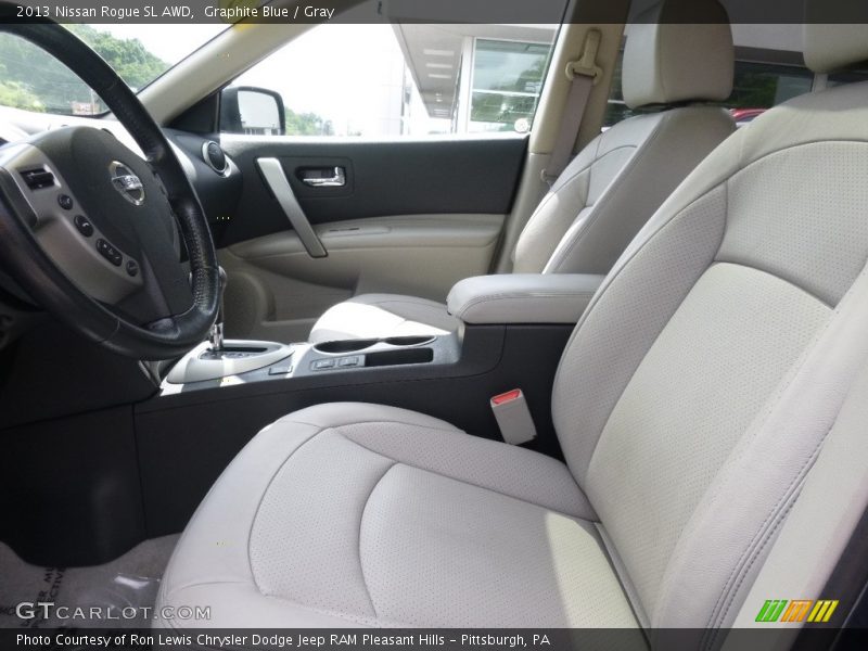 Graphite Blue / Gray 2013 Nissan Rogue SL AWD