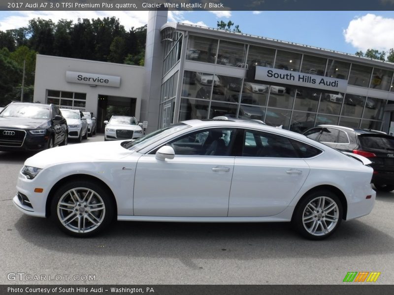 Glacier White Metallic / Black 2017 Audi A7 3.0 TFSI Premium Plus quattro