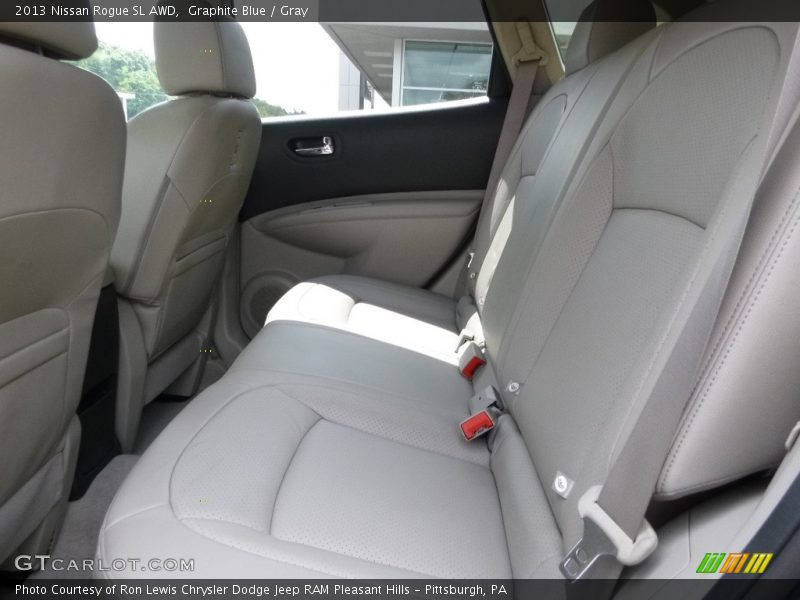 Graphite Blue / Gray 2013 Nissan Rogue SL AWD