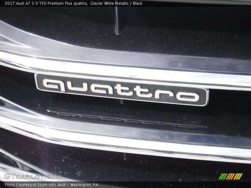 Glacier White Metallic / Black 2017 Audi A7 3.0 TFSI Premium Plus quattro
