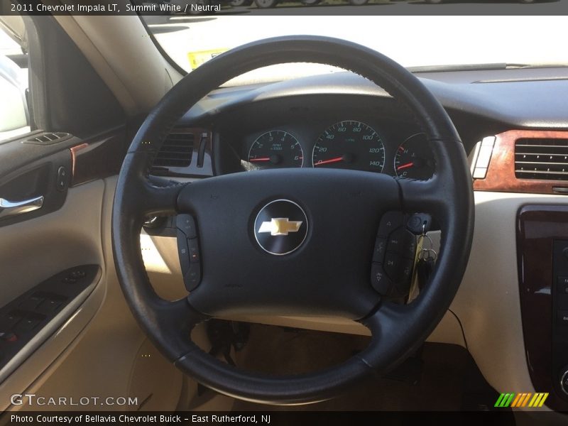 Summit White / Neutral 2011 Chevrolet Impala LT