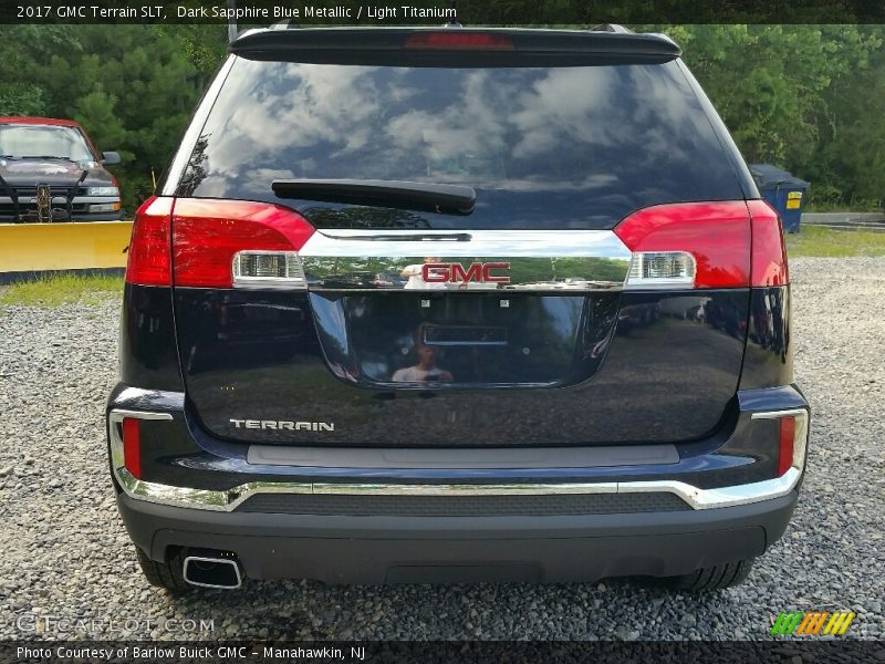 Dark Sapphire Blue Metallic / Light Titanium 2017 GMC Terrain SLT