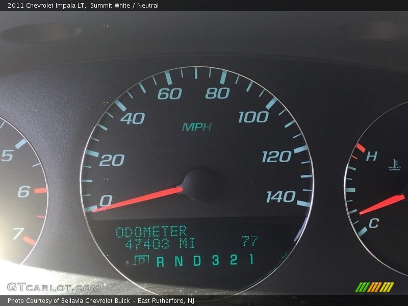 Summit White / Neutral 2011 Chevrolet Impala LT