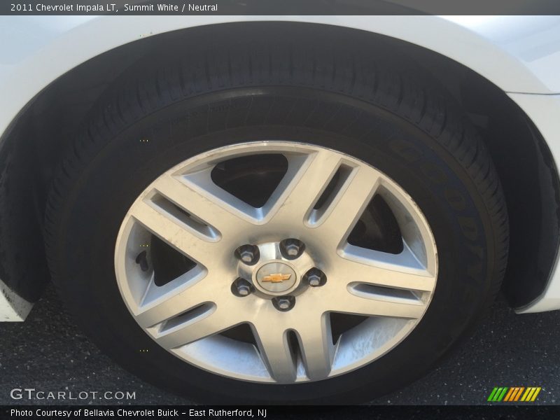 Summit White / Neutral 2011 Chevrolet Impala LT