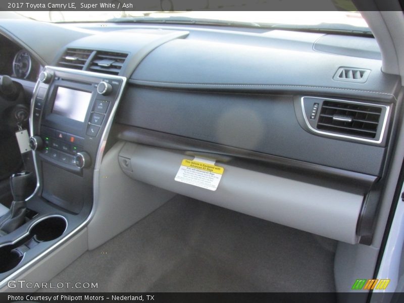 Super White / Ash 2017 Toyota Camry LE