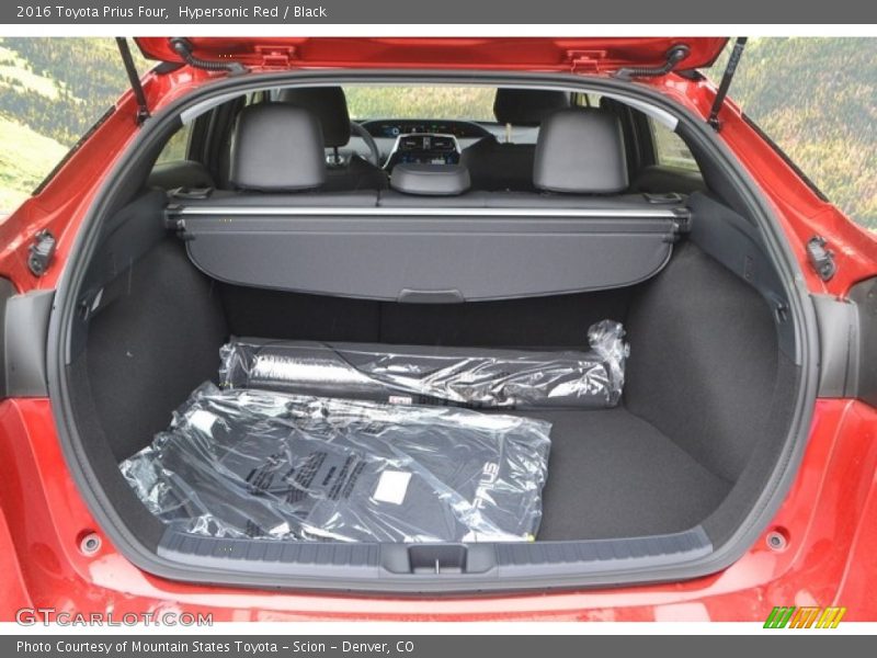 Hypersonic Red / Black 2016 Toyota Prius Four