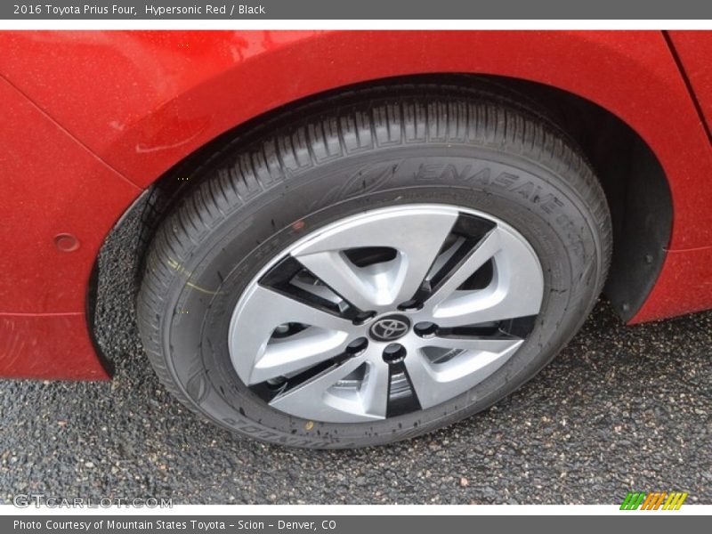 Hypersonic Red / Black 2016 Toyota Prius Four