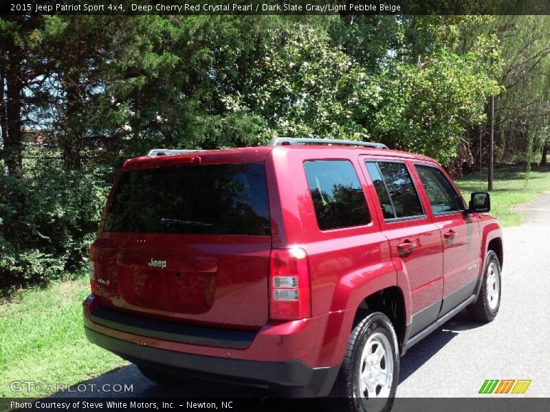 Deep Cherry Red Crystal Pearl / Dark Slate Gray/Light Pebble Beige 2015 Jeep Patriot Sport 4x4