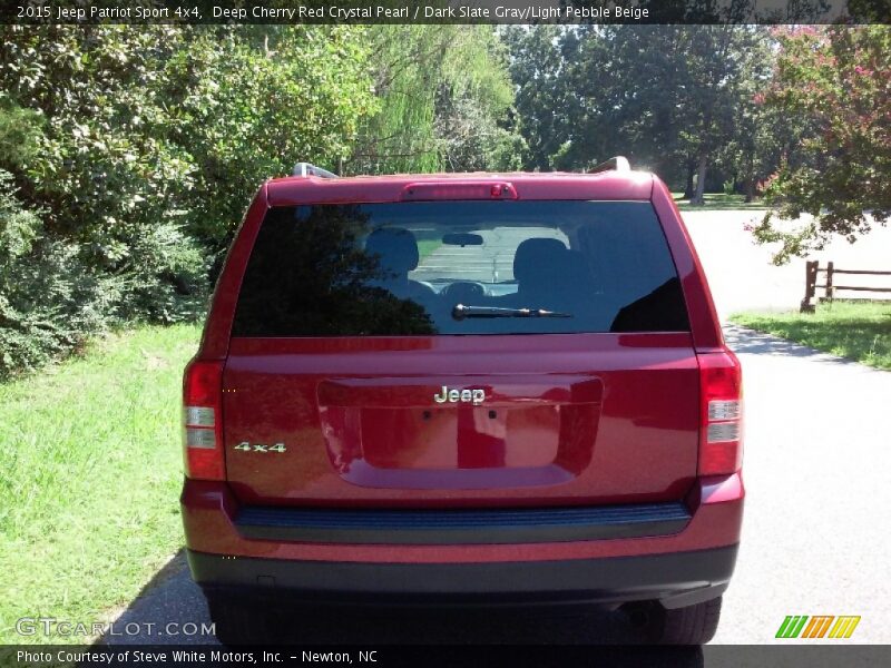 Deep Cherry Red Crystal Pearl / Dark Slate Gray/Light Pebble Beige 2015 Jeep Patriot Sport 4x4