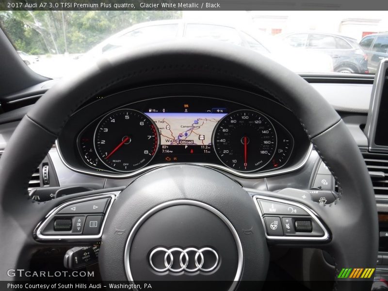 Controls of 2017 A7 3.0 TFSI Premium Plus quattro