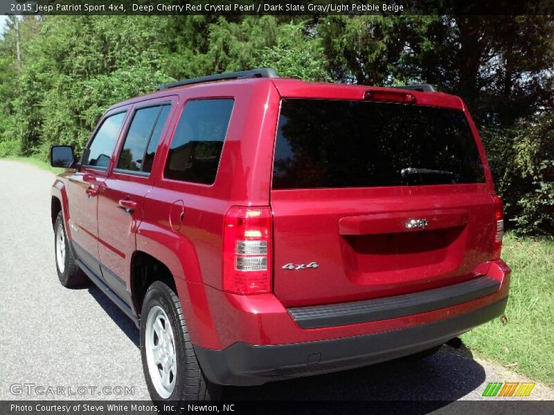 Deep Cherry Red Crystal Pearl / Dark Slate Gray/Light Pebble Beige 2015 Jeep Patriot Sport 4x4