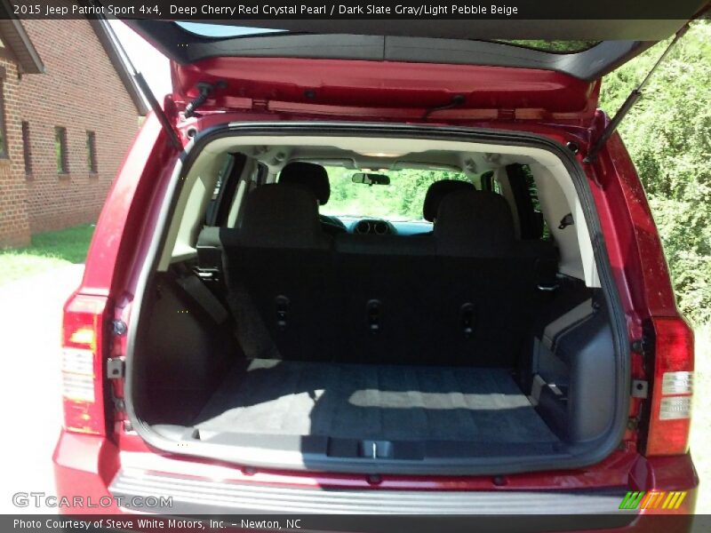 Deep Cherry Red Crystal Pearl / Dark Slate Gray/Light Pebble Beige 2015 Jeep Patriot Sport 4x4