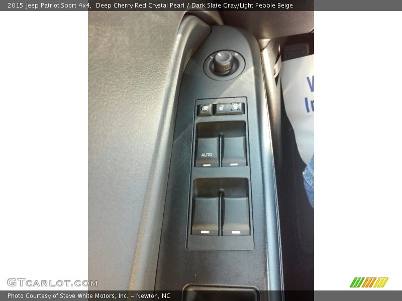 Deep Cherry Red Crystal Pearl / Dark Slate Gray/Light Pebble Beige 2015 Jeep Patriot Sport 4x4