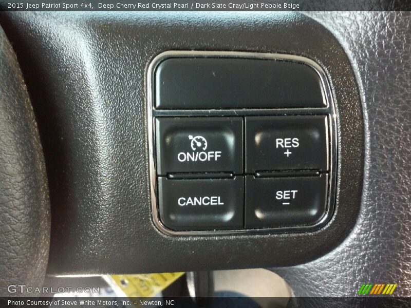 Deep Cherry Red Crystal Pearl / Dark Slate Gray/Light Pebble Beige 2015 Jeep Patriot Sport 4x4