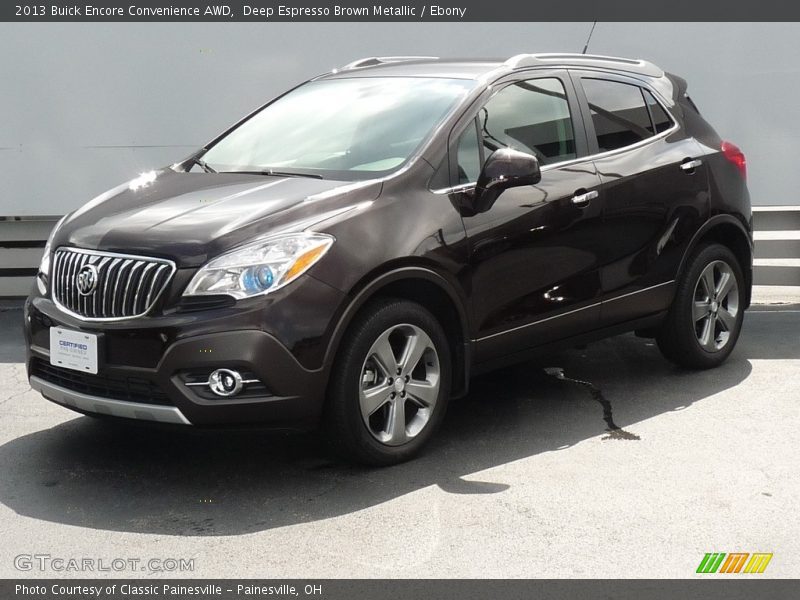 Deep Espresso Brown Metallic / Ebony 2013 Buick Encore Convenience AWD
