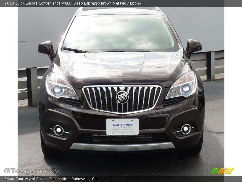Deep Espresso Brown Metallic / Ebony 2013 Buick Encore Convenience AWD
