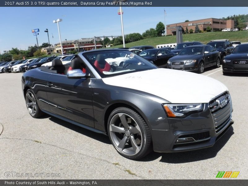 Front 3/4 View of 2017 S5 3.0 TFSI quattro Cabriolet