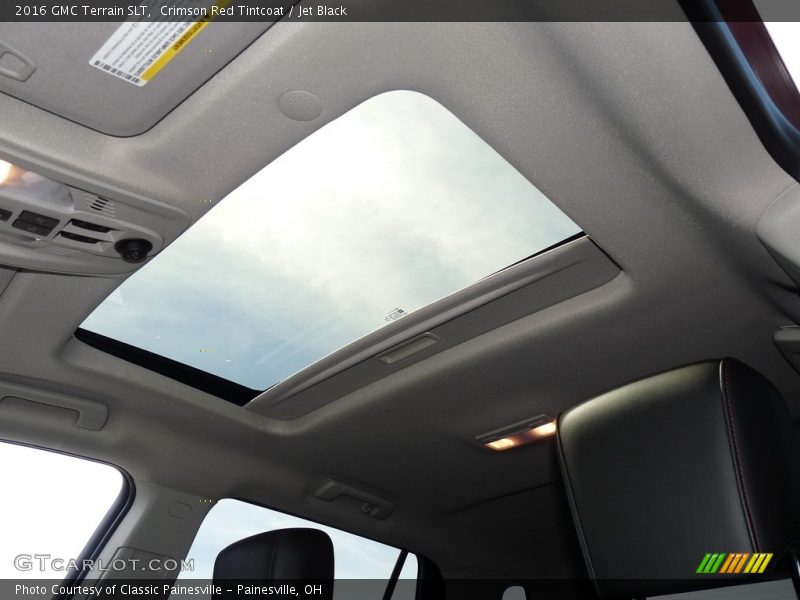 Crimson Red Tintcoat / Jet Black 2016 GMC Terrain SLT