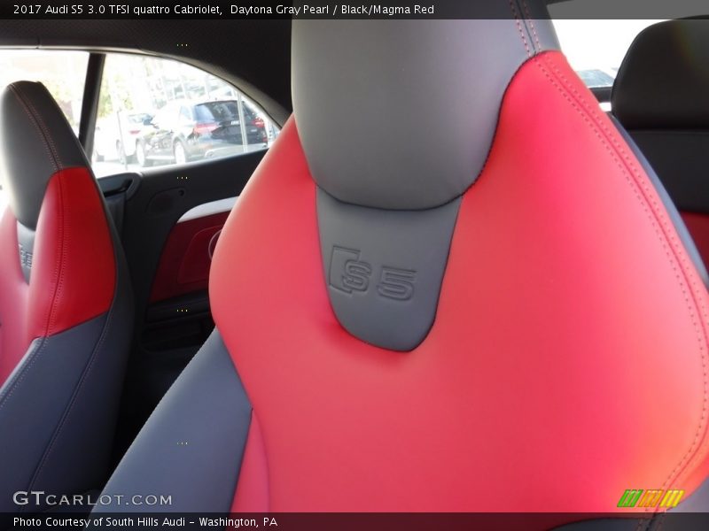 Front Seat of 2017 S5 3.0 TFSI quattro Cabriolet