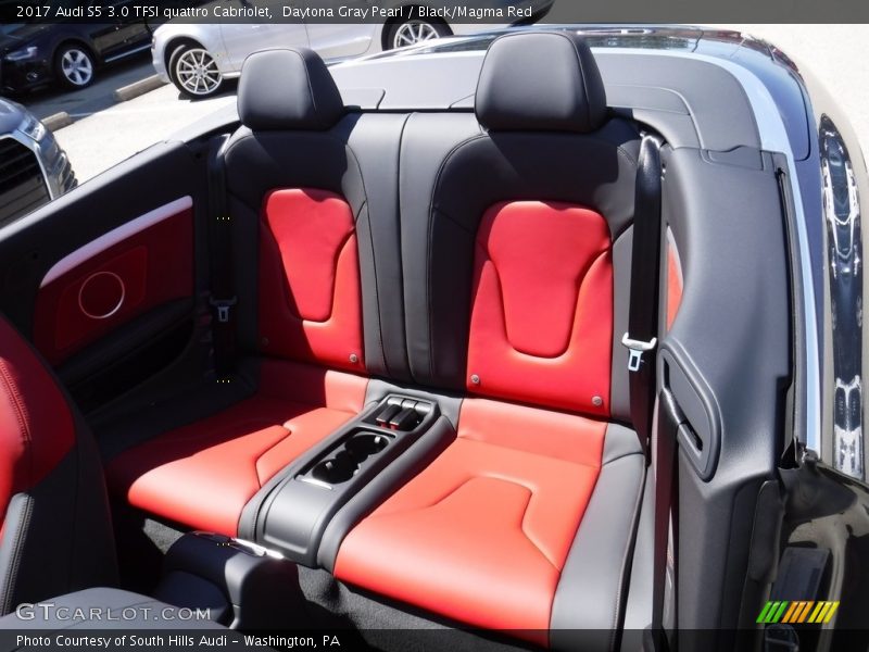 Rear Seat of 2017 S5 3.0 TFSI quattro Cabriolet