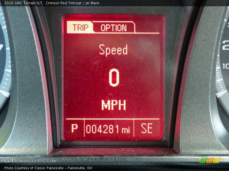 Crimson Red Tintcoat / Jet Black 2016 GMC Terrain SLT