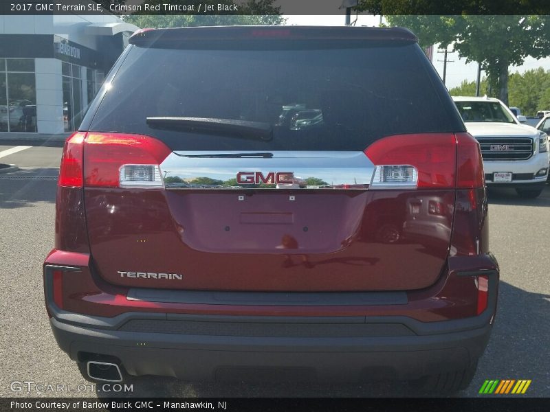 Crimson Red Tintcoat / Jet Black 2017 GMC Terrain SLE
