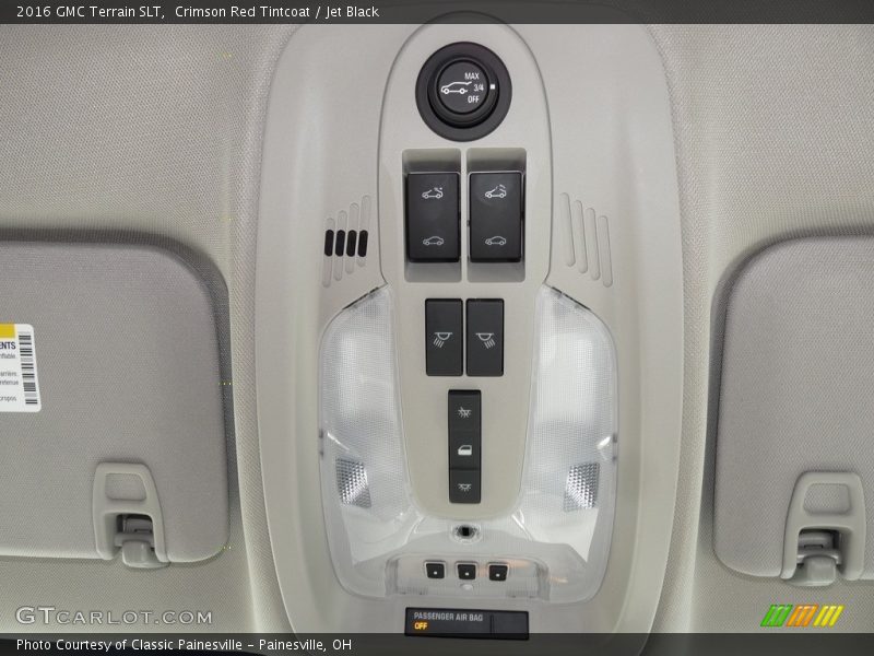 Crimson Red Tintcoat / Jet Black 2016 GMC Terrain SLT