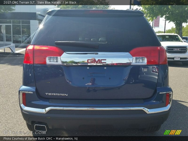 Slate Blue Metallic / Jet Black 2017 GMC Terrain SLT