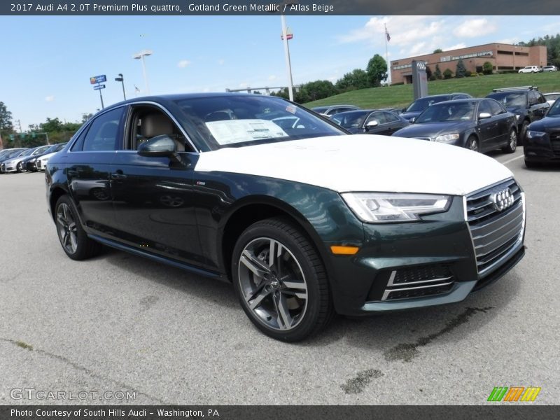 Front 3/4 View of 2017 A4 2.0T Premium Plus quattro