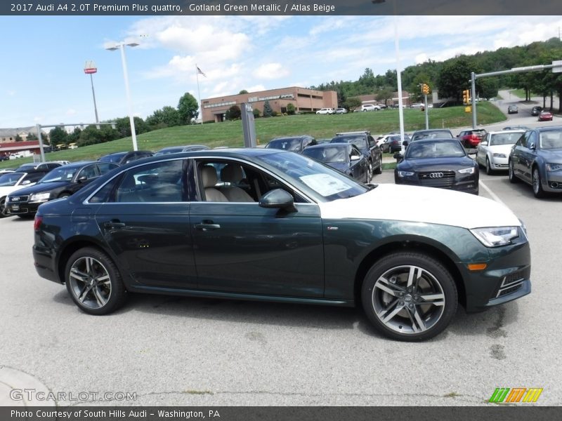  2017 A4 2.0T Premium Plus quattro Gotland Green Metallic
