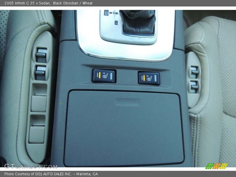 Black Obsidian / Wheat 2005 Infiniti G 35 x Sedan