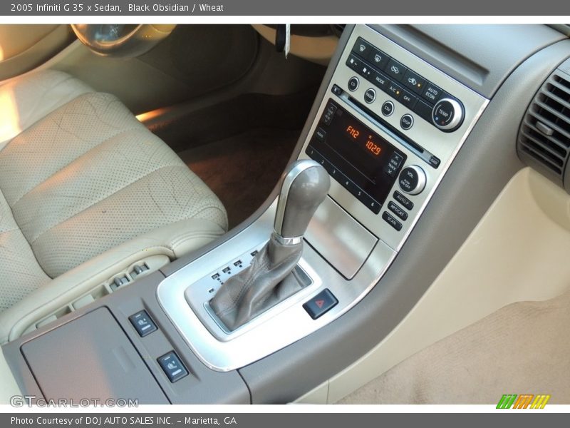 Black Obsidian / Wheat 2005 Infiniti G 35 x Sedan