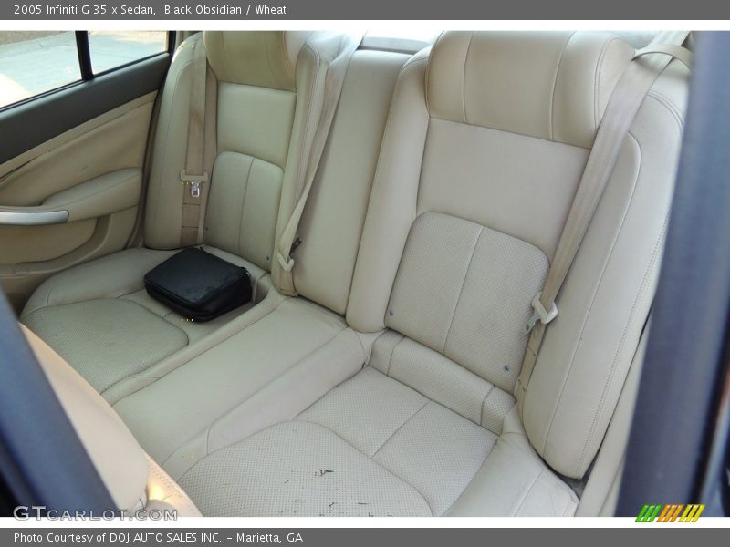 Black Obsidian / Wheat 2005 Infiniti G 35 x Sedan