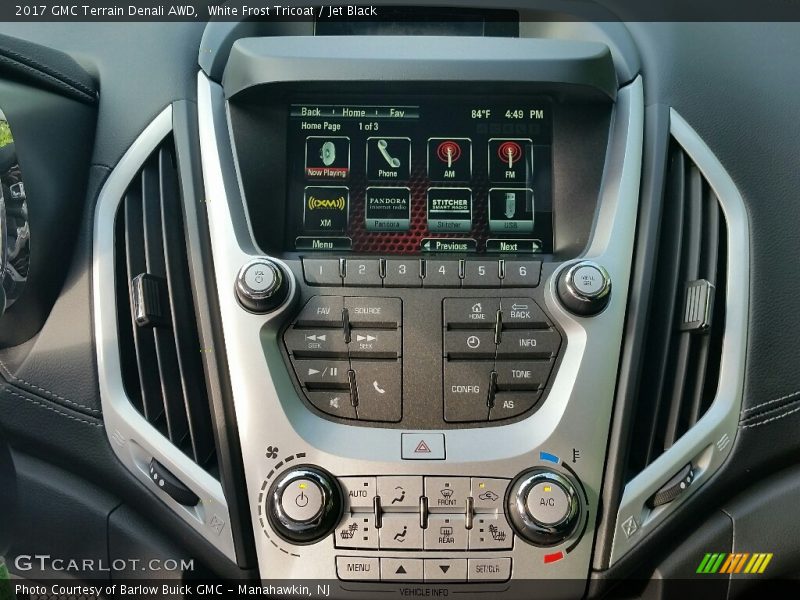 Controls of 2017 Terrain Denali AWD
