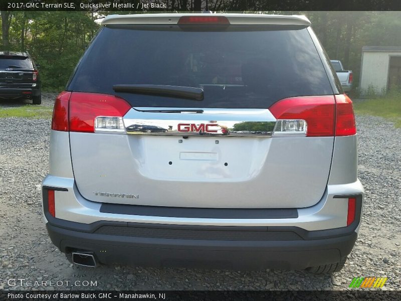 Quicksilver Metallic / Jet Black 2017 GMC Terrain SLE