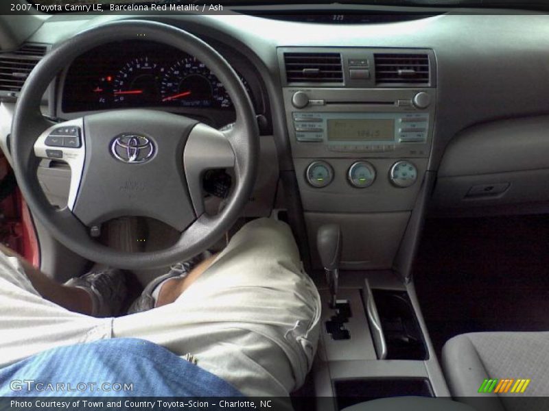 Barcelona Red Metallic / Ash 2007 Toyota Camry LE