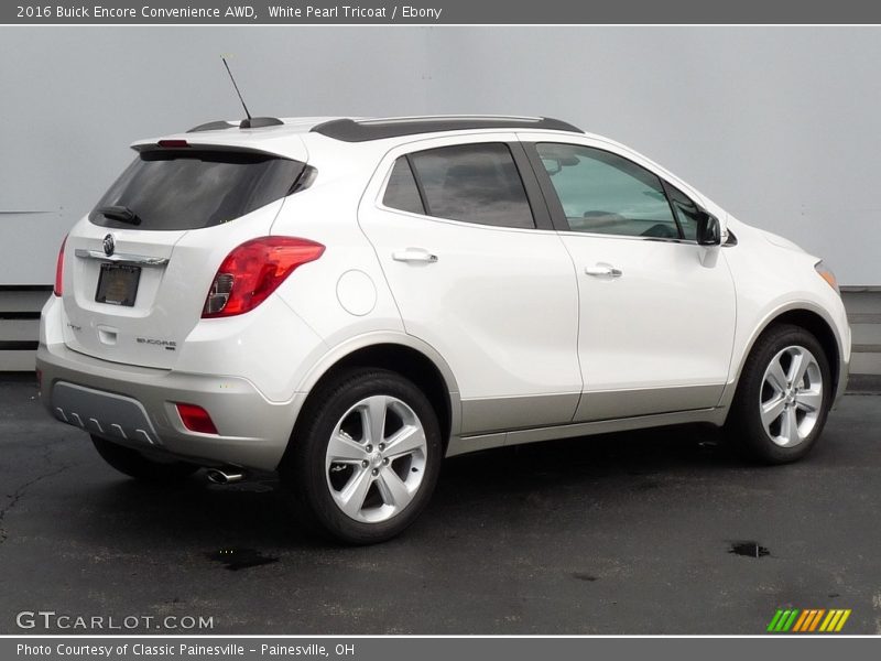 White Pearl Tricoat / Ebony 2016 Buick Encore Convenience AWD