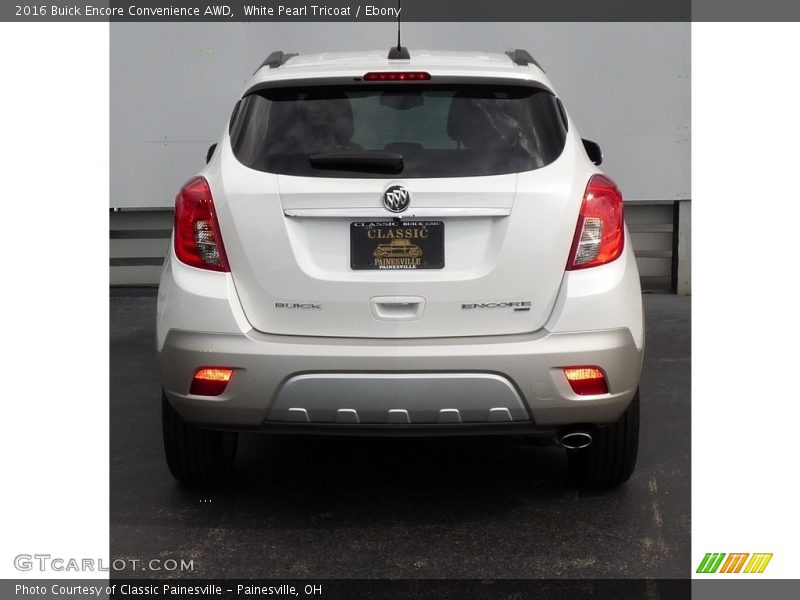 White Pearl Tricoat / Ebony 2016 Buick Encore Convenience AWD