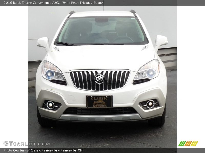 White Pearl Tricoat / Ebony 2016 Buick Encore Convenience AWD
