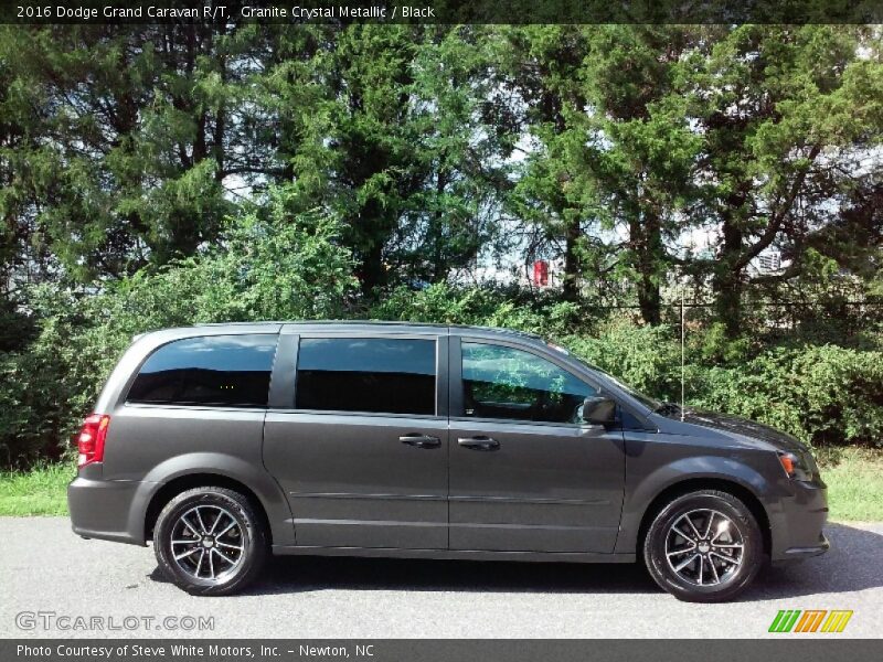 Granite Crystal Metallic / Black 2016 Dodge Grand Caravan R/T