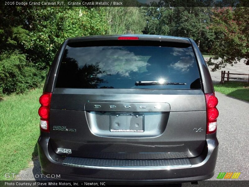 Granite Crystal Metallic / Black 2016 Dodge Grand Caravan R/T