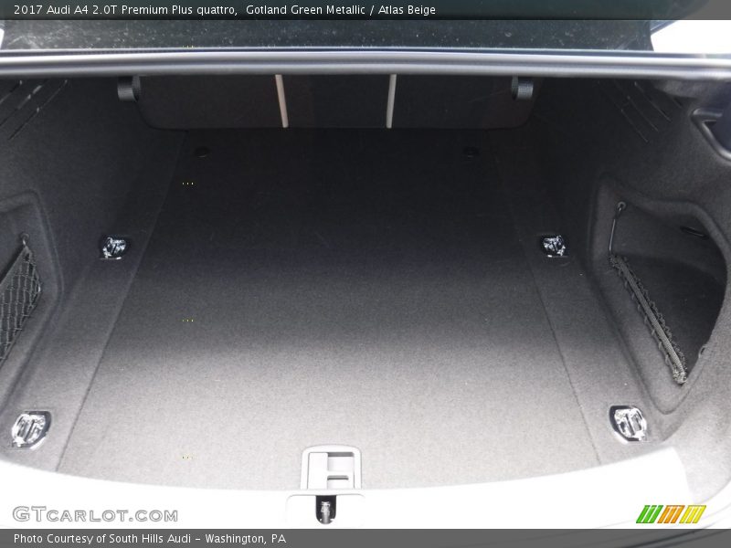 Gotland Green Metallic / Atlas Beige 2017 Audi A4 2.0T Premium Plus quattro