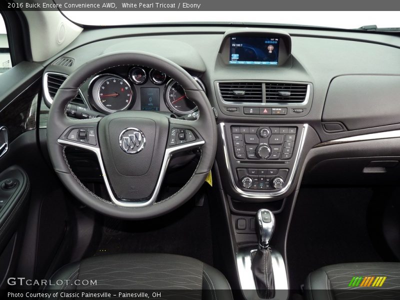 Dashboard of 2016 Encore Convenience AWD