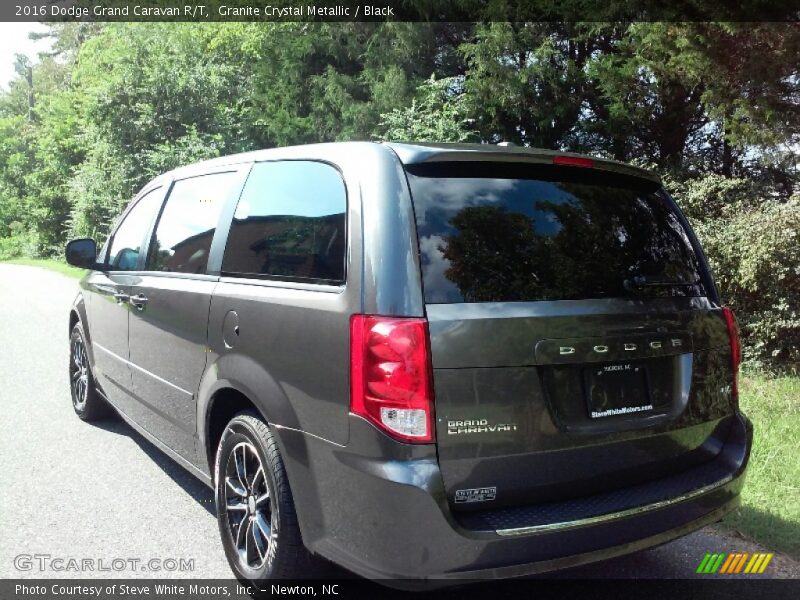 Granite Crystal Metallic / Black 2016 Dodge Grand Caravan R/T