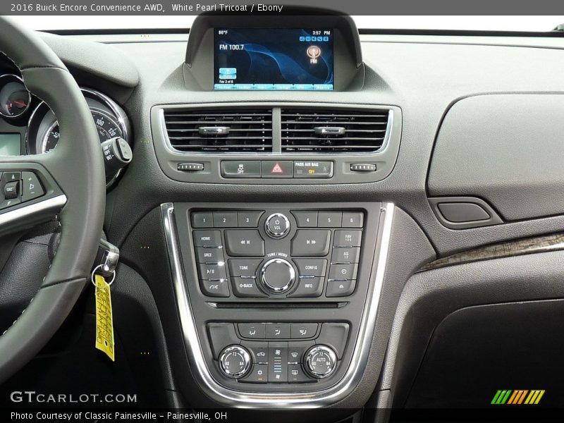 Controls of 2016 Encore Convenience AWD