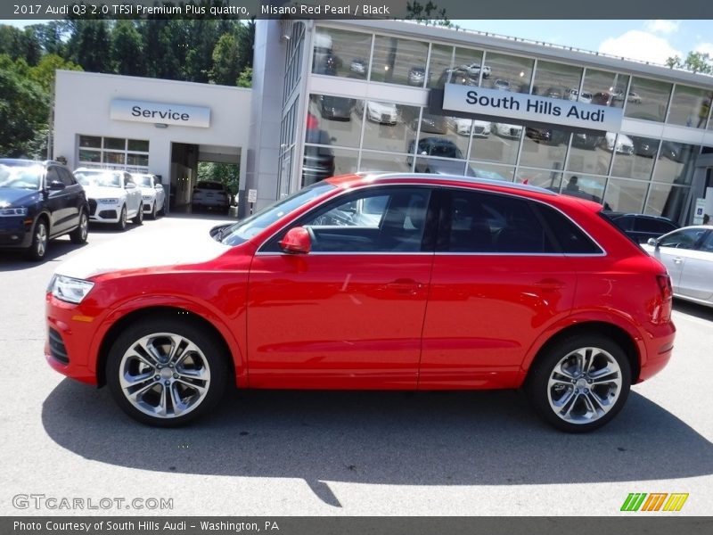  Misano Red Pearl / Black 2017 Audi Q3 2.0 TFSI Premium Plus quattro