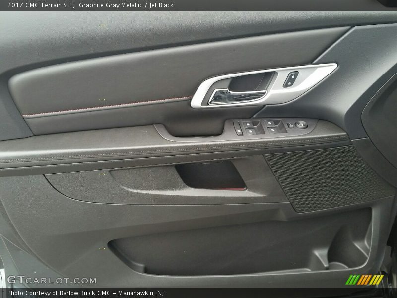 Graphite Gray Metallic / Jet Black 2017 GMC Terrain SLE