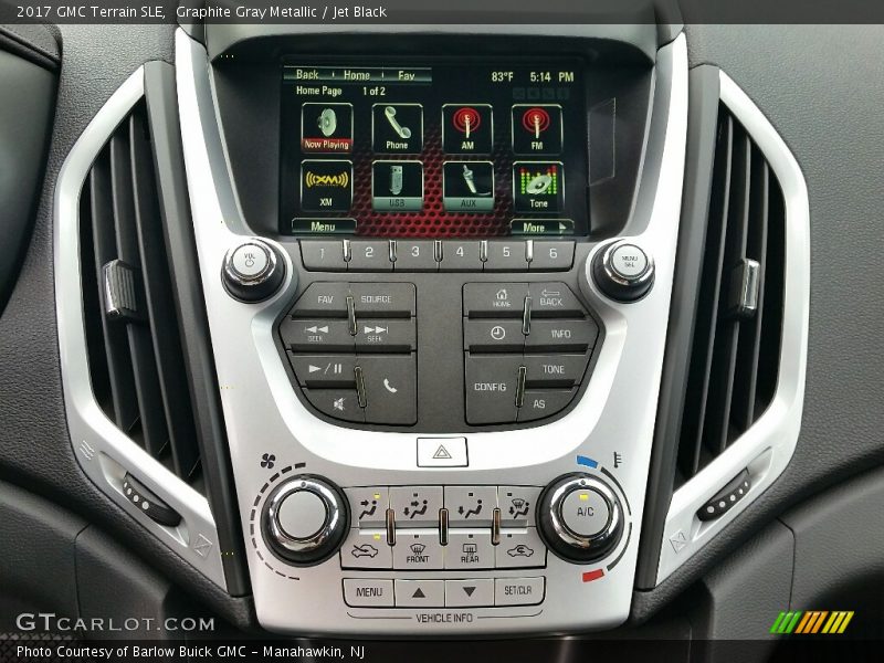 Controls of 2017 Terrain SLE