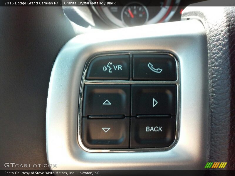 Granite Crystal Metallic / Black 2016 Dodge Grand Caravan R/T